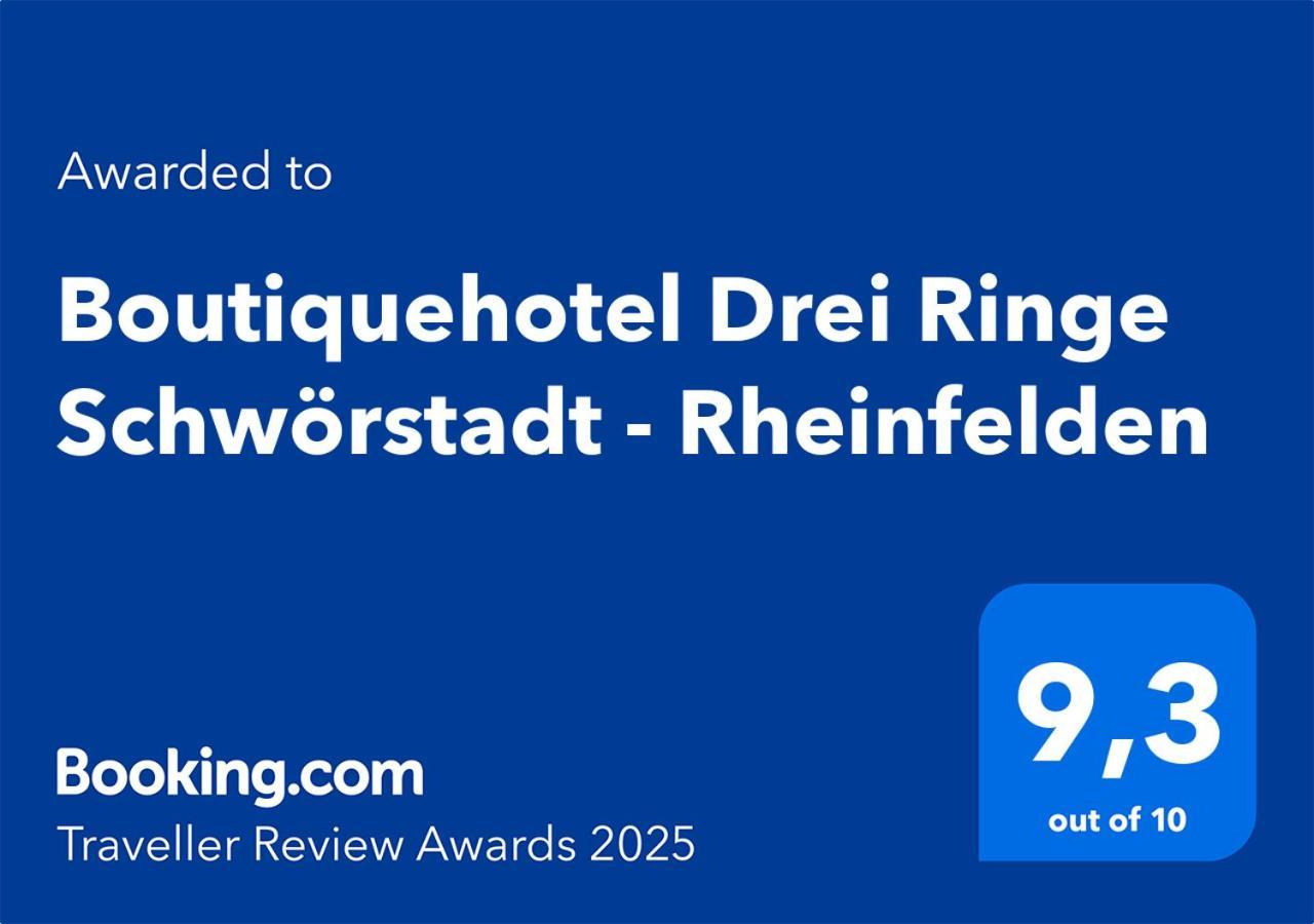 Boutiquehotel Drei Ringe Schwoerstadt - Rheinfelden Bagian luar foto